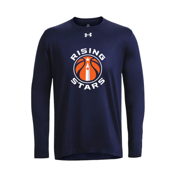 UA Men's Rising Stars Emblem Printed Team Tech Long Sleeve Thumbnail
