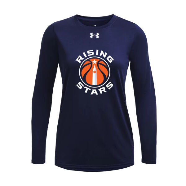 UA Women's Rising Stars Emblem Printed Team Tech Long Sleeve Thumbnail