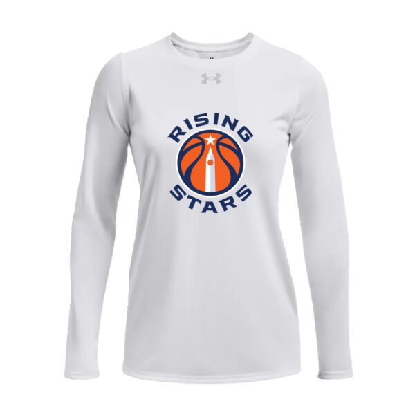 UA Women's Rising Stars Emblem Printed Team Tech Long Sleeve Thumbnail