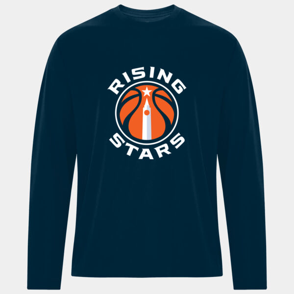Name & Number ATC Unisex Rising Stars Emblem Printed Performance Long Sleeve Thumbnail